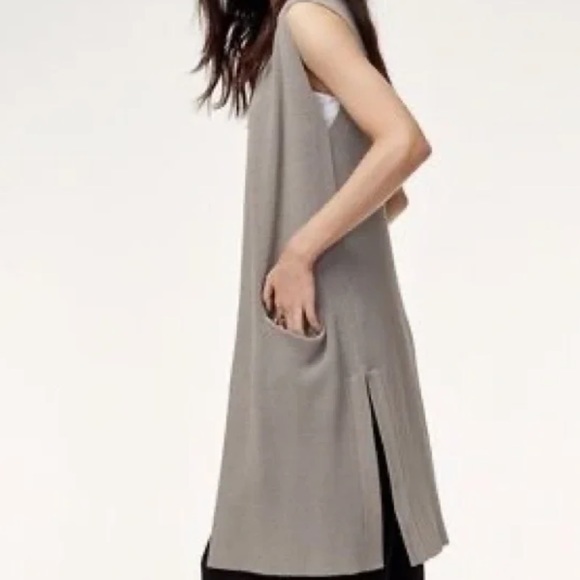 Brand New Aritzia Wilfred Dunkirk Sweater Vest XS - Picture 4 of 8